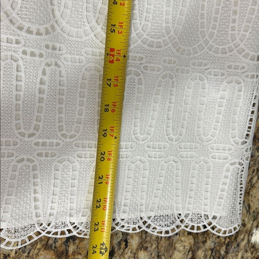 LK Bennett Ivory Lace Top - Picture 7 of 8